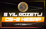 ⭐️CS-2 5 YIL ROZETLİ HESAP YEŞİL FAKTÖRLÜ⭐️