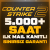 CS 2 5000+ SAATLİ HESAPLAR + İLK MAİL TESLİMAT