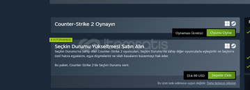 Cs 2 Prime hesap Kasalı + R.E.P.O lu ucuz hesap