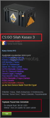 CS:GO Silah Kasası 3