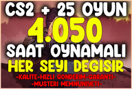 ❤️1000+ SAAT CS2 + 10 OYUN | İLK MAİL