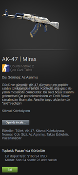 CS2 AK-47 MİRAS SKİNİ AŞIRI UCUZAAAAAAAAA
