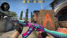 CS2 AK-47 Skin Neon Rider