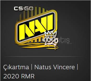 ⚡CS2 Çıkartma | Natus Vincere | 2020 RMR⚡ ⚡CS2 Çıkartma | Natus Vincere | 2020 RMR⚡