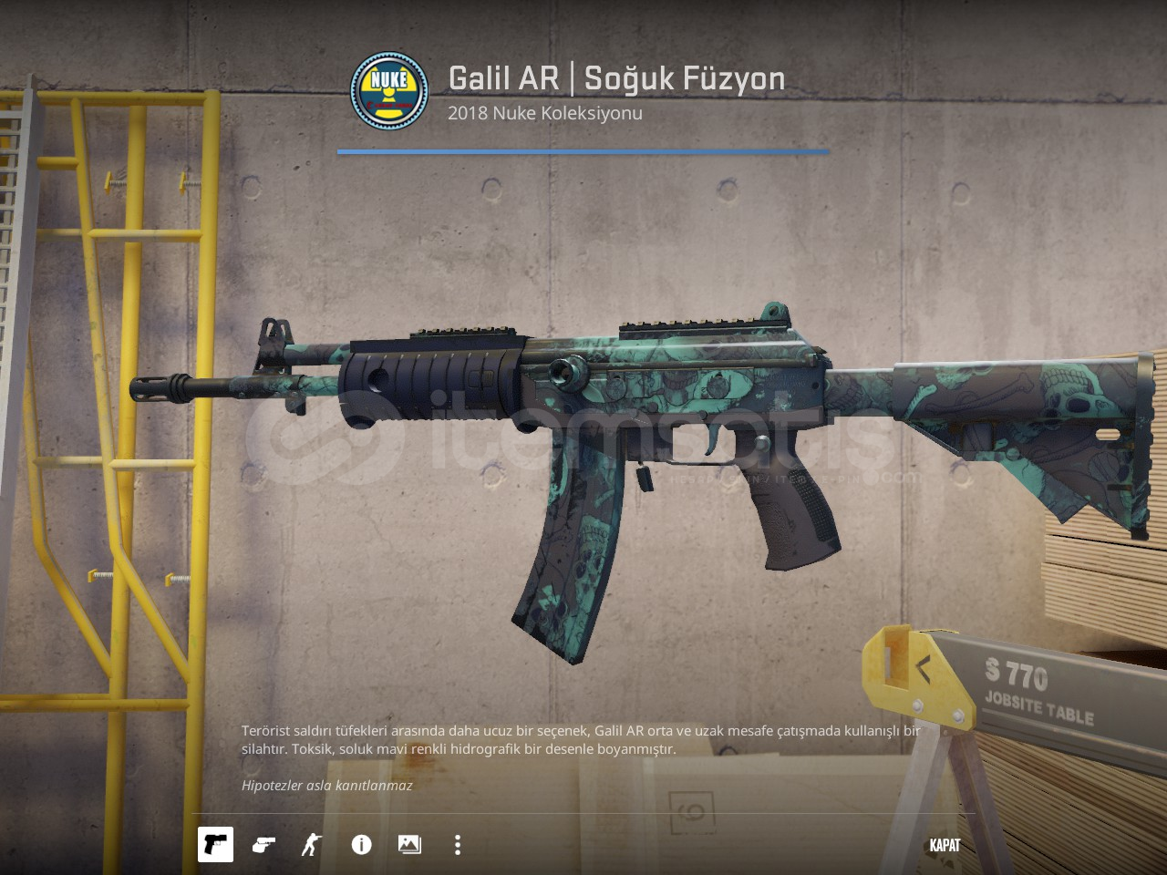 ⚡CS2 Galil AR | Soğuk Füzyon ⚡ HIZLI TESLİMAT ⚡ ⚡CS2 Galil AR | Soğuk Füzyon ⚡ HIZLI TESLİMAT ⚡