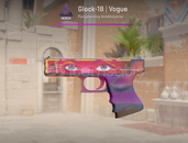 ⭐CS2 - GLOCK-18 VOUGE (0.09 FLOAT)⭐