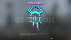 ⚡ CS2 Headcrab Glyph Pin⚡ HIZLI TESLİMAT⚡