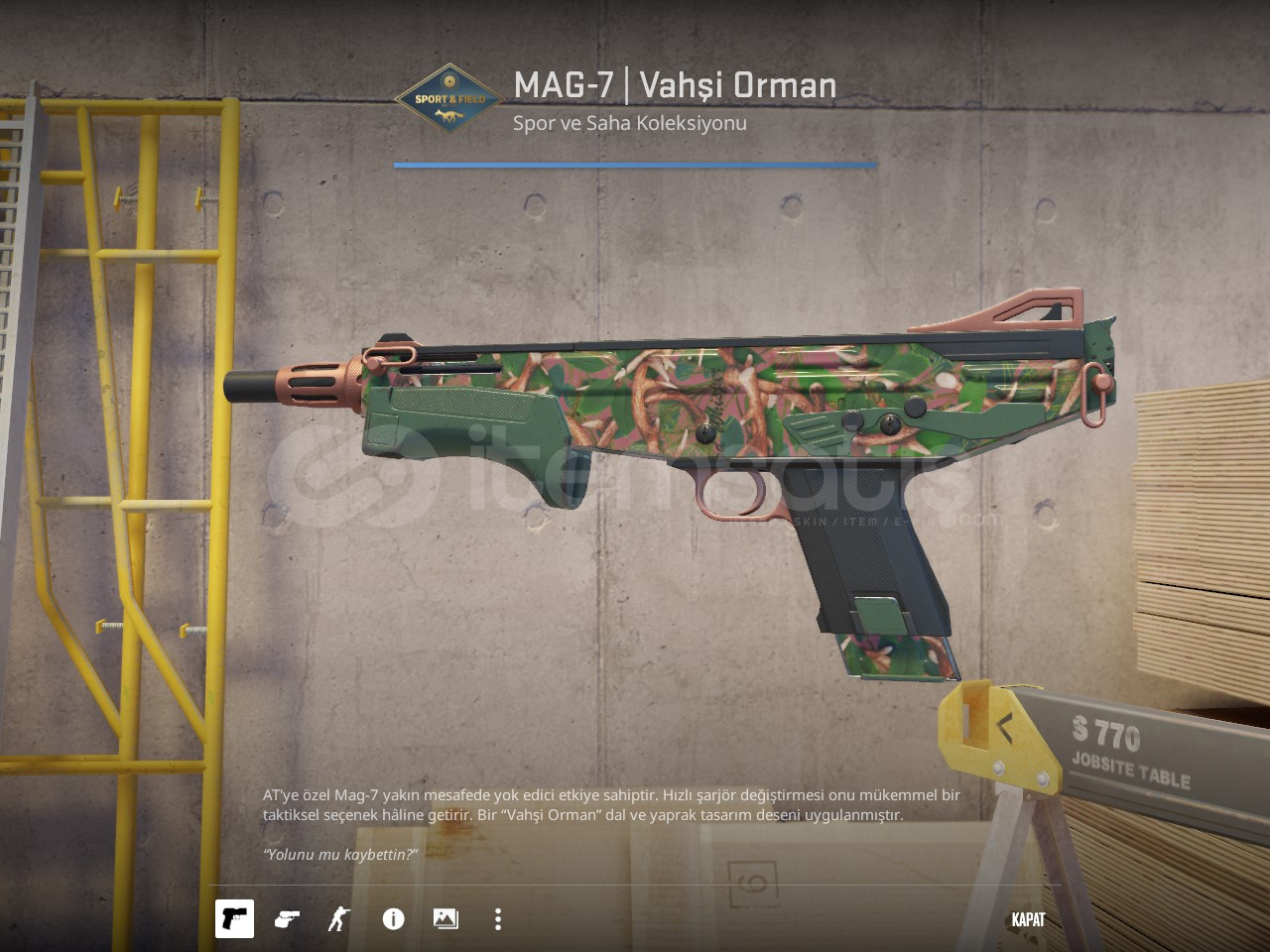 ⚡CS2 MAG-7 | Vahşi Orman⚡ HIZLI TESLİMAT ⚡ ⚡CS2 MAG-7 | Vahşi Orman⚡ HIZLI TESLİMAT ⚡