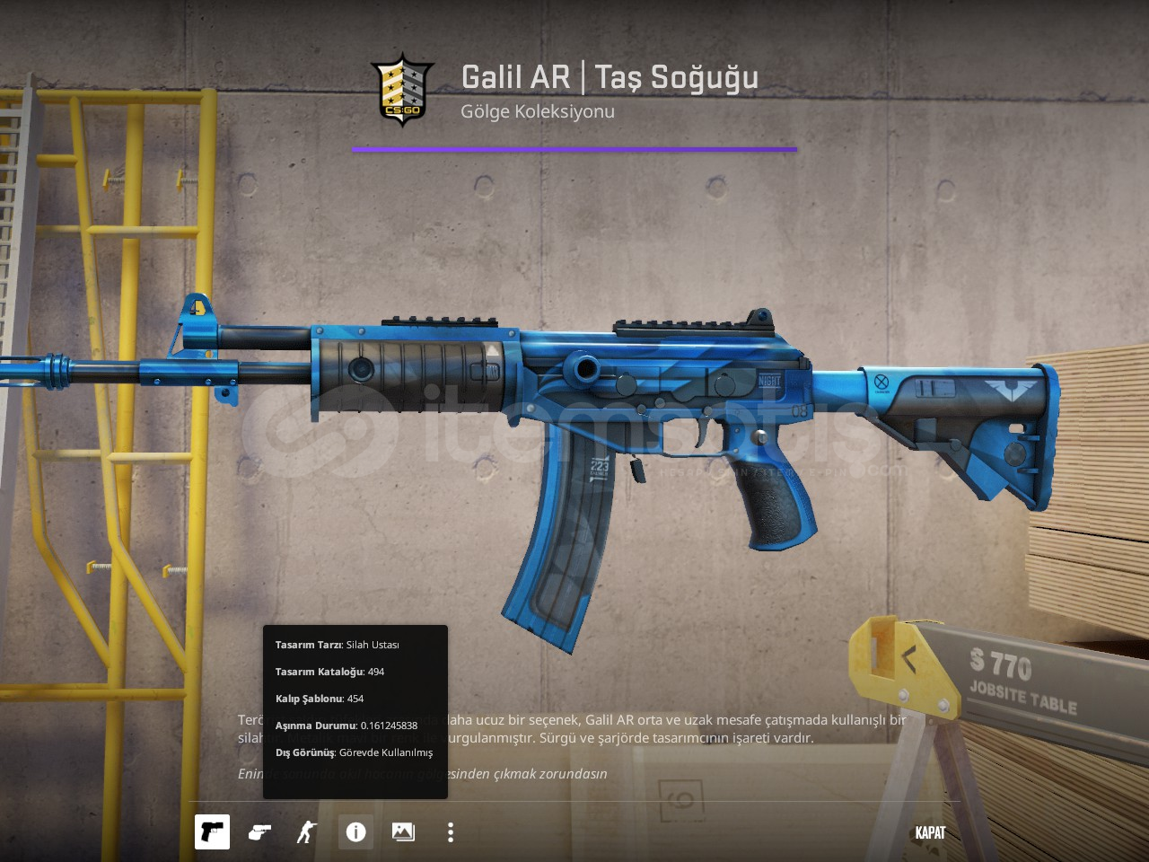 ⚡CS2 Galil AR | Taş Soğuğu⚡ HIZLI TESLİMAT ⚡ ⚡CS2 Galil AR | Taş Soğuğu⚡ HIZLI TESLİMAT ⚡