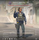 CS2 | Special Agent Ava CT FBI