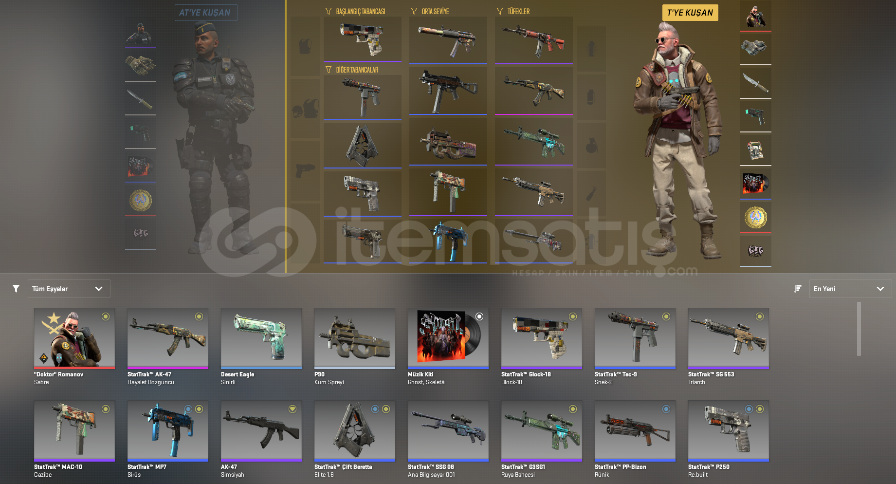 CS2 STATTRAK SKİN - SEÇKİN HESAP 650$ BAKİYELİ CS2 STATTRAK SKİN - SEÇKİN HESAP 650$ BAKİYELİ
