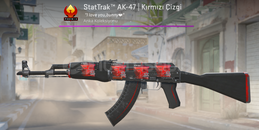 CS2 StatTrak™ AK-47 Kırmızı Çizgi ( Redline) FT
