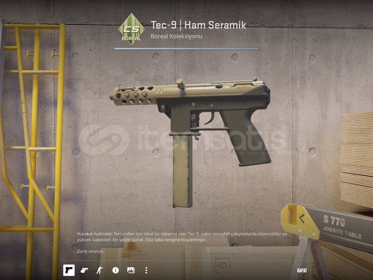 ⚡ CS2 Tec-9 | Ham Seramik⚡HIZLI TESLİMAT⚡ FT ⚡ CS2 Tec-9 | Ham Seramik⚡HIZLI TESLİMAT⚡ FT
