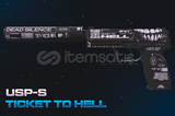 ⚡USP-S | Ticket to Hell [OTO TESLİMAT]