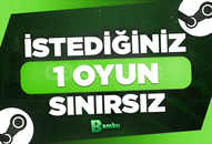 ⚡İSTEDİĞİNİZ 1 OYUN SINIRSIZ⚡ ⚡İSTEDİĞİNİZ 1 OYUN SINIRSIZ⚡