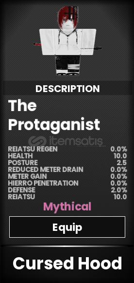 Cursed Hood - Type Soul Cursed Hood - Type Soul