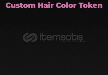 Custom Hair Color Token Custom Hair Color Token