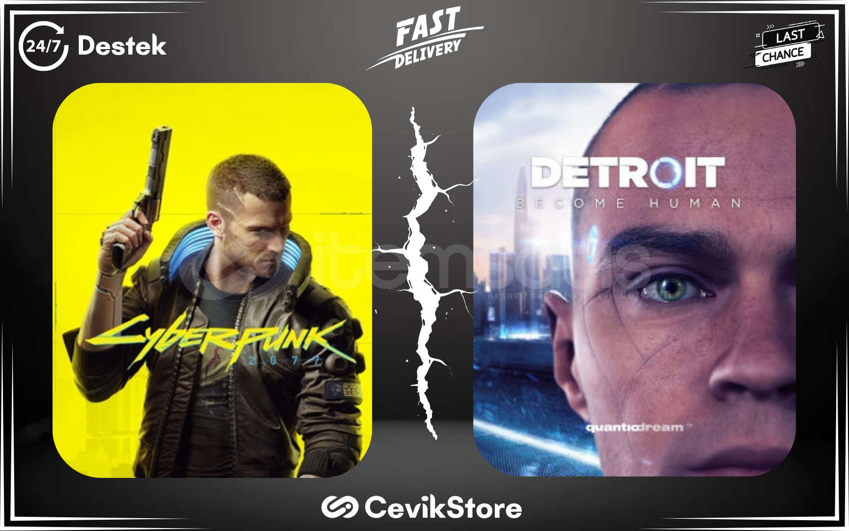 ⭐Cyberpunk 2077 + Detroit Become Human⭐ ⭐Cyberpunk 2077 + Detroit Become Human⭐