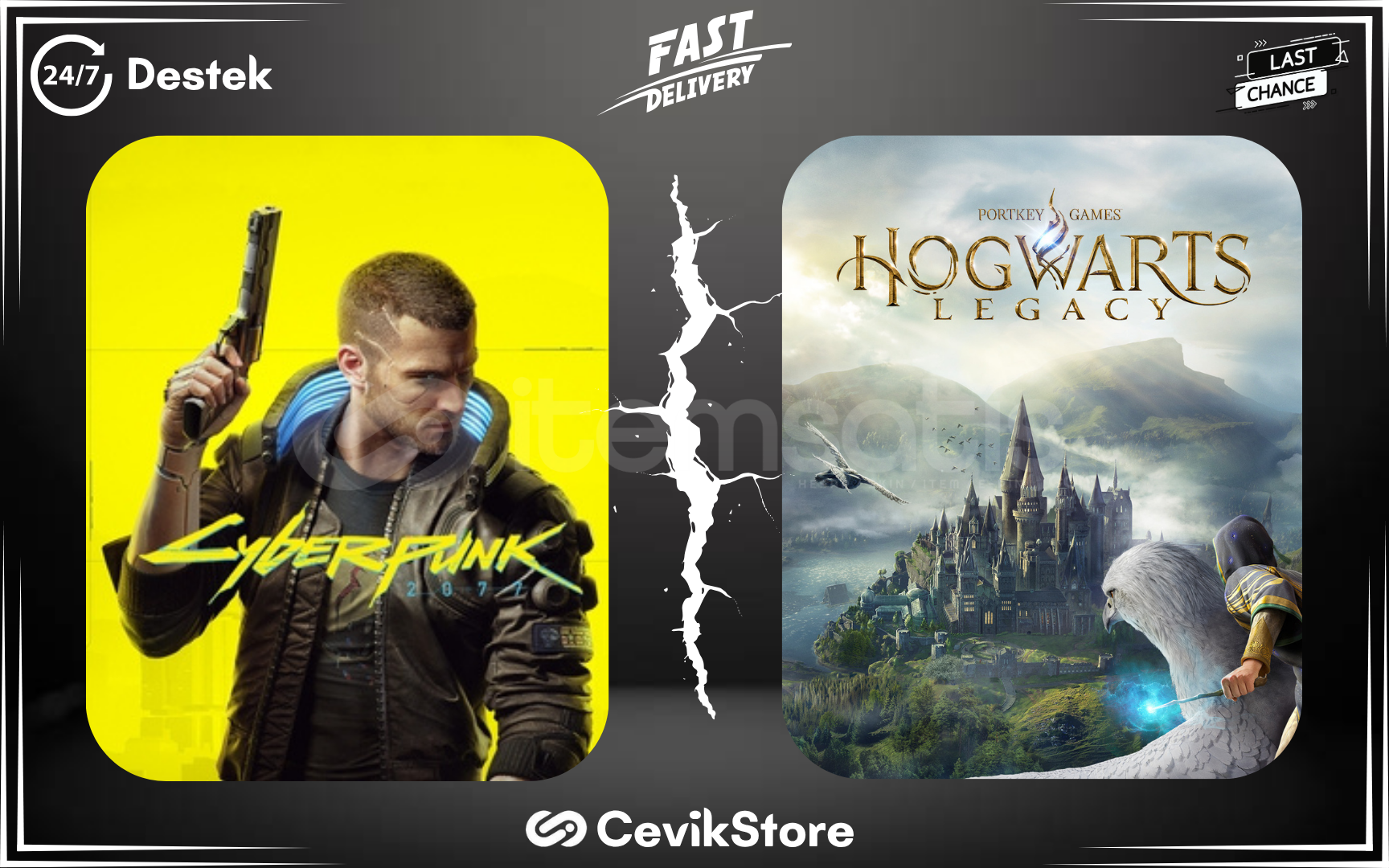 ⭐Cyberpunk 2077 + Hogwarts Legacy⭐ ⭐Cyberpunk 2077 + Hogwarts Legacy⭐