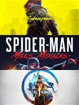 Cyberpunk 2077 + Miles Morales + Mortal Kombat