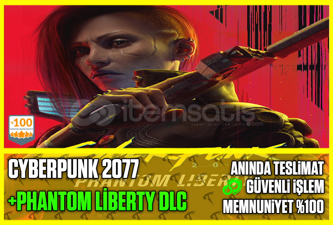 ⭐️☘️Cyberpunk 2077 + Phantom Liberty❤️Garanti❤️ ⭐️☘️Cyberpunk 2077 + Phantom Liberty❤️Garanti❤️