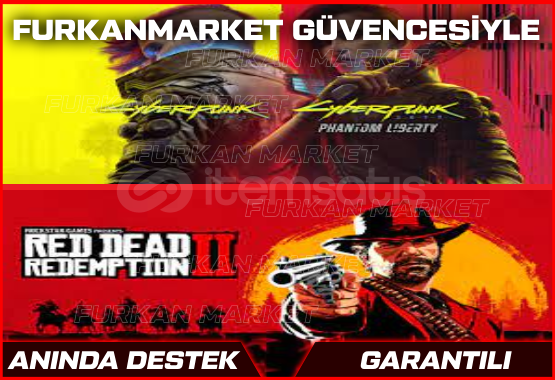 ⭐CYBERPUNK 2077 PHANTOM+RED DEAD REDEMPTİON 2⭐ ⭐CYBERPUNK 2077 PHANTOM+RED DEAD REDEMPTİON 2⭐