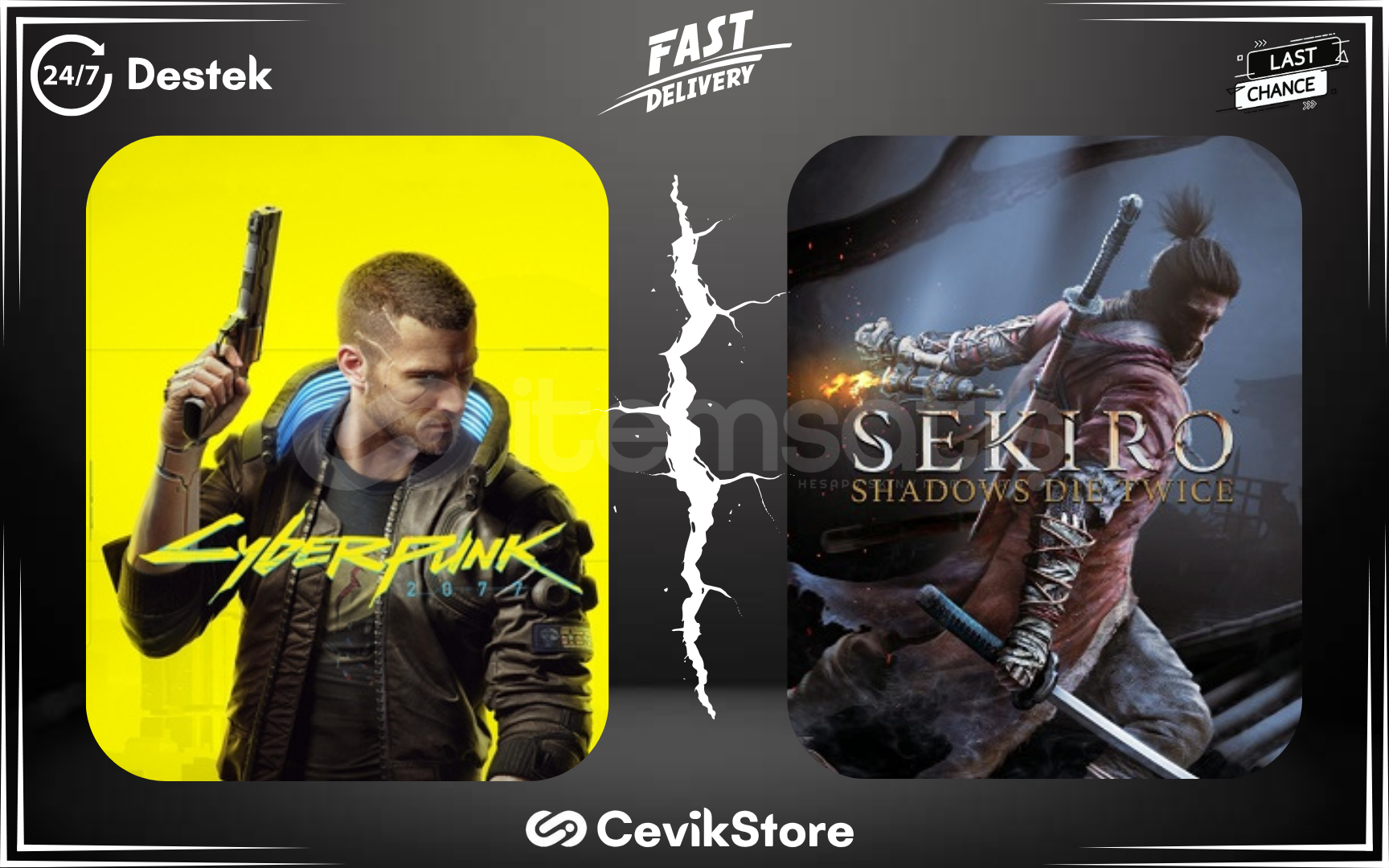 ⭐Cyberpunk 2077 + Sekiro Shadow Die Twice⭐ ⭐Cyberpunk 2077 + Sekiro Shadow Die Twice⭐