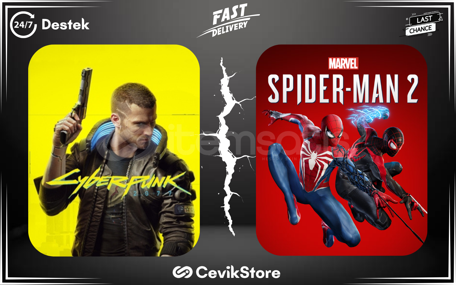 ⭐Cyberpunk 2077 + Spiderman 2⭐ ⭐Cyberpunk 2077 + Spiderman 2⭐