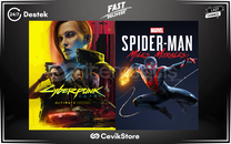 ⭐️Cyberpunk 2077 + Spiderman Miles Morales⭐️
