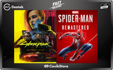 ⭐️Cyberpunk 2077 + Spiderman Remastered⭐️