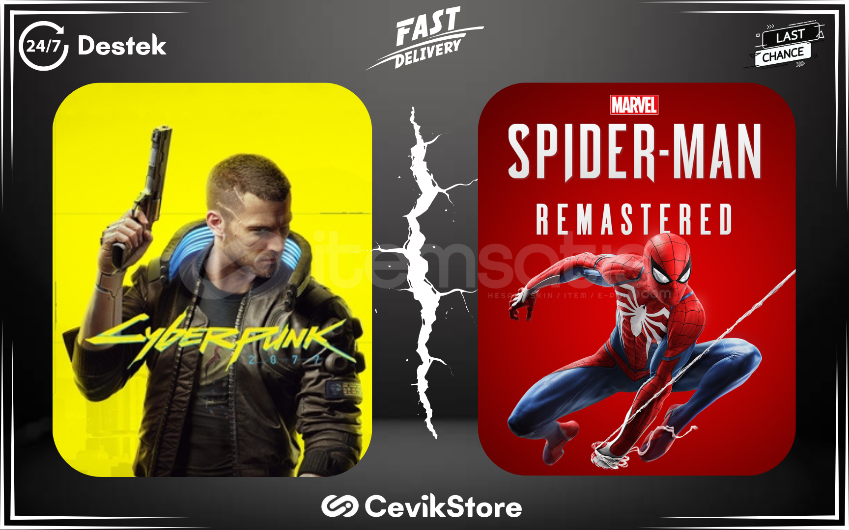⭐Cyberpunk 2077 + Spiderman Remastered⭐ ⭐Cyberpunk 2077 + Spiderman Remastered⭐