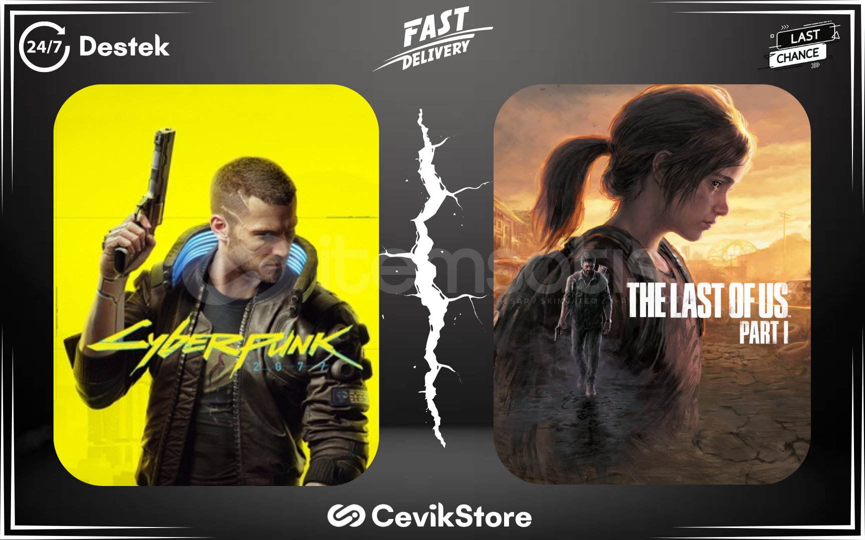 ⭐Cyberpunk 2077 + The Last Of Us Part 1⭐ ⭐Cyberpunk 2077 + The Last Of Us Part 1⭐