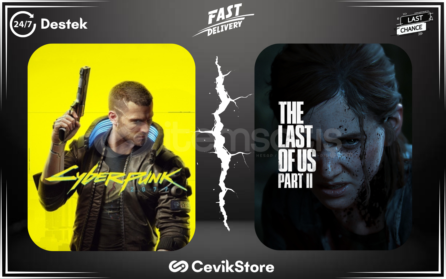 ⭐Cyberpunk 2077 + The Last Of Us Part 2⭐ ⭐Cyberpunk 2077 + The Last Of Us Part 2⭐