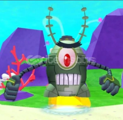 Cyborg Plankton - Spongebob Tower Defense Cyborg Plankton - Spongebob Tower Defense