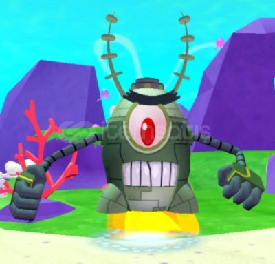 Cyborg Plankton - Spongebob Tower Defense Cyborg Plankton - Spongebob Tower Defense