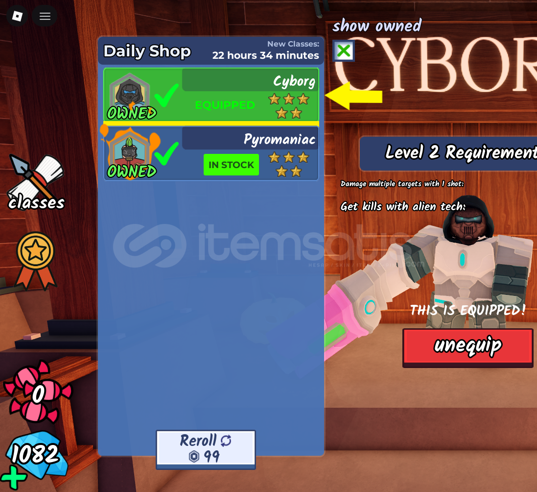 Cyborg + Pyromancer + 1082 GEMS ✅ Cyborg + Pyromancer + 1082 GEMS ✅