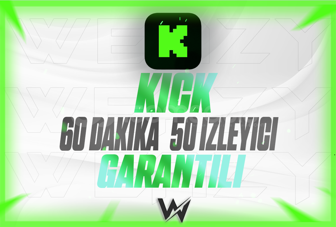 KICK GARANTILI 60 DAKIKA 50 IZLEYICI KICK GARANTILI 60 DAKIKA 50 IZLEYICI