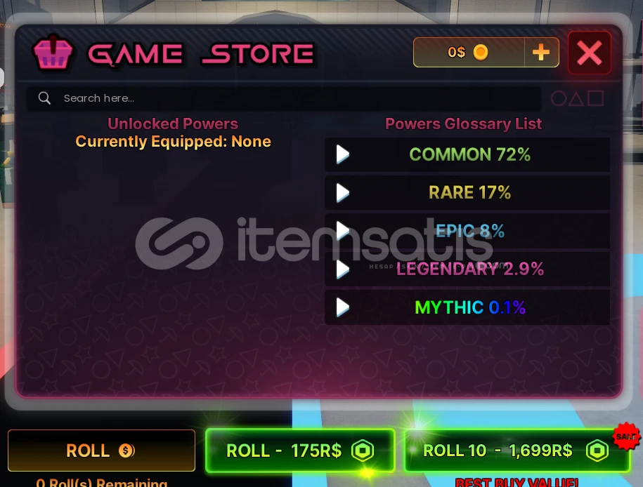 Ink Game 10x Power Rolls Ink Game 10x Power Rolls