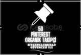 [GARANTİ] 50 Pinterest Organik Takipçi