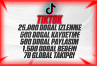 TIKTOK DOĞAL ETKILI KESFET PAKETI TIKTOK DOĞAL ETKILI KESFET PAKETI