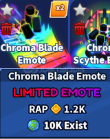 Chroma Blade Emote (BLADE BALL).