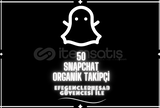 [GARANTİ] 50 Snapchat Organik Takipçi