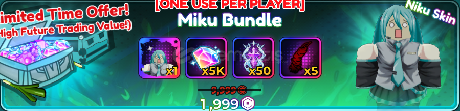 ⭐Anime Crusaders Miku Bundle⭐ ⭐Anime Crusaders Miku Bundle⭐
