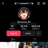 ⭐32K+ Takipçili Tertemiz TikTok Hesabı Satılık