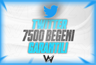 ⭐(KALİTELİ) TWİTTER 7500 BEĞENİ⭐