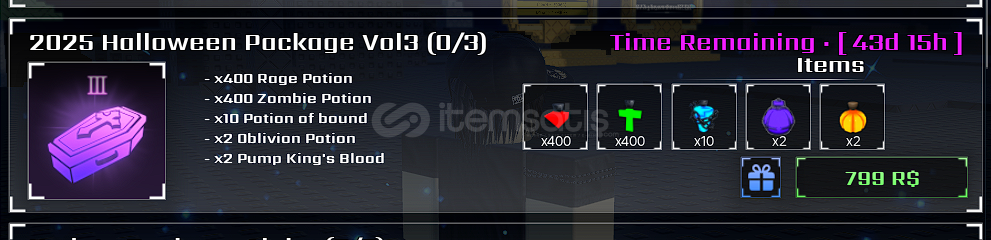 Sols RNG Halloween Package Vol3 Sols RNG Halloween Package Vol3