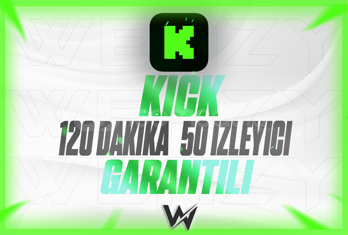 KICK GARANTILI 120 DAKIKA 50 IZLEYICI KICK GARANTILI 120 DAKIKA 50 IZLEYICI