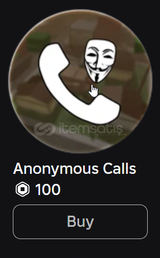 ✅​ [Da Hood] Anonymous Calls