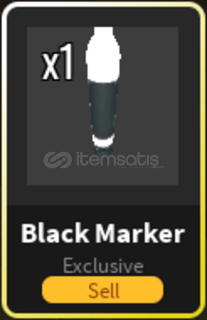 Da Hood - Black Marker Da Hood - Black Marker