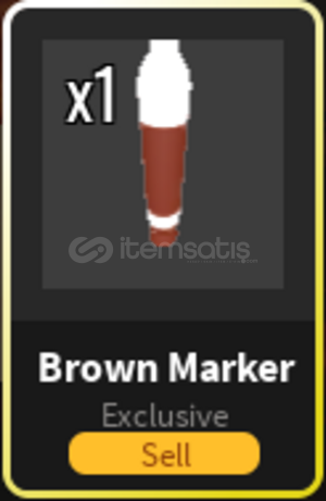 Da Hood - Brown Marker Da Hood - Brown Marker